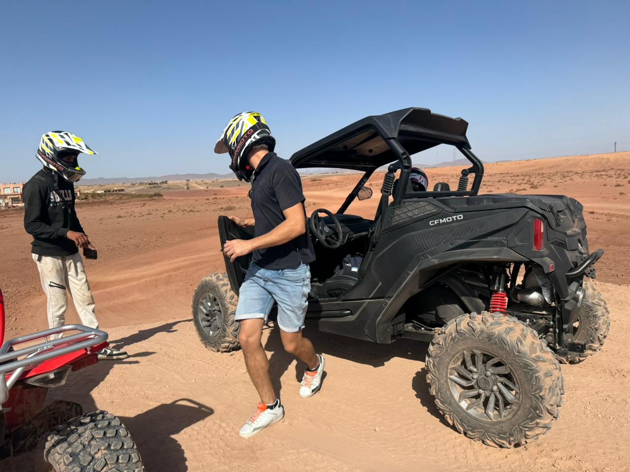 Pause dans le désert